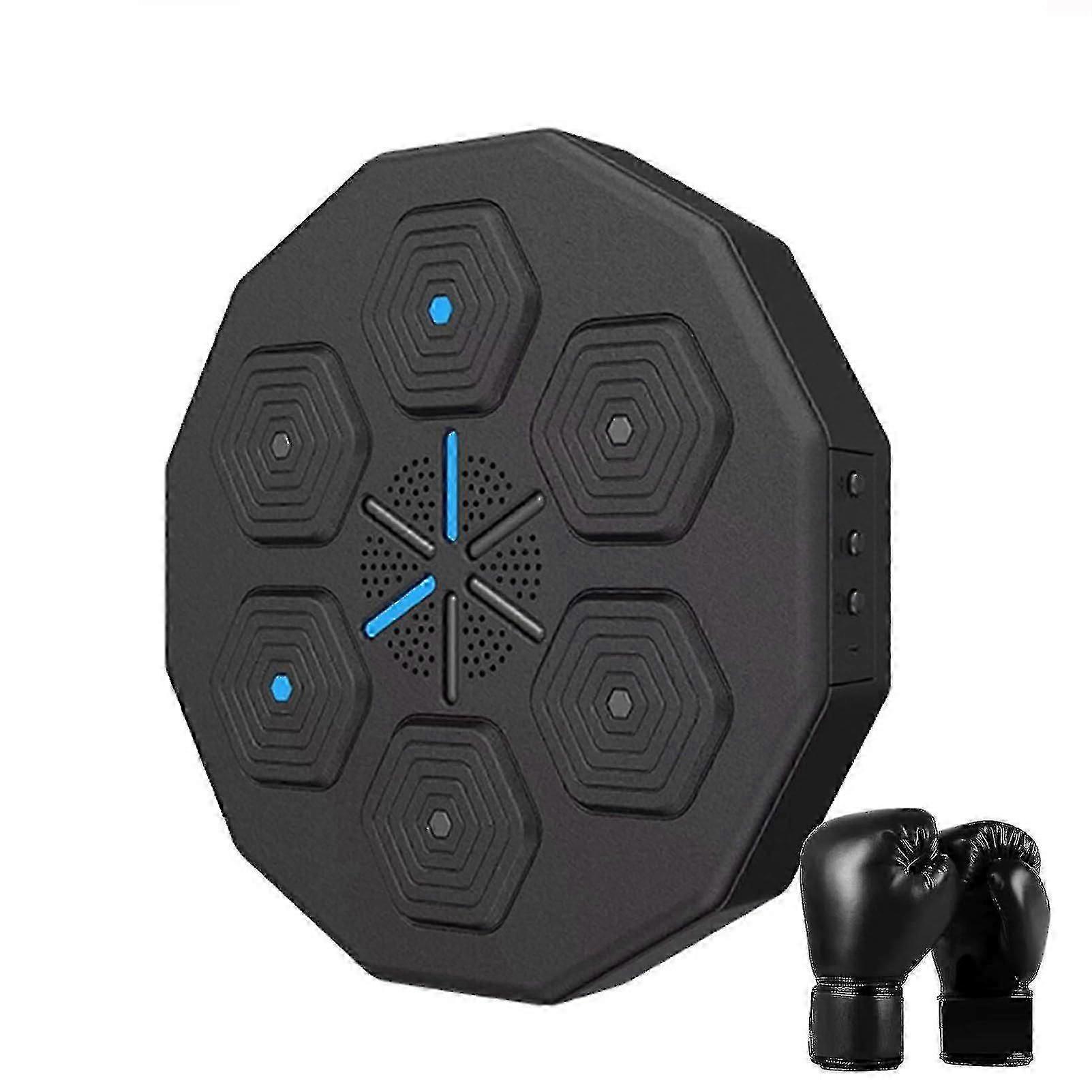 Home Boxing Machine with Wall Mount, Electronic Focus Training Pads & Gloves