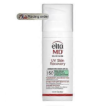Smooth Base SPF Eltamd Uv Clear Face Sunscreen Spf 50, oil-free formula containing zinc oxide, recommended by dermatologists (green)