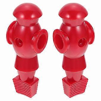 Replacement Red Foosball Player Parts: 4Pcs Table Football Soccer Table Accessories