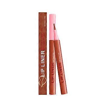 Lip liner series outlines the lip shape, natural color, long-lasting makeup, not easy to smudge, smooth makeup, lip makeup pen red brown 3g