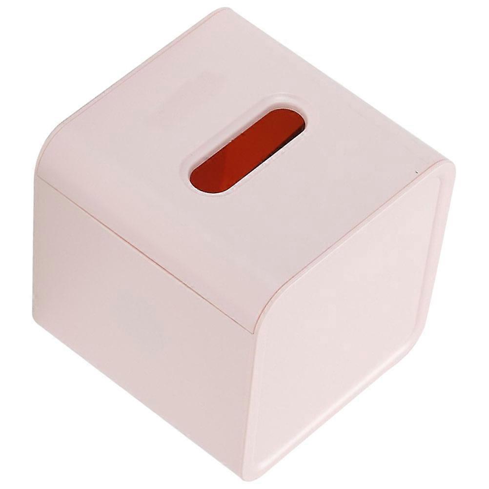 Multifunction Tissue Box Cover Square Plastic Tissue Cube Holder Storage Cese