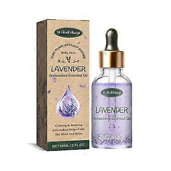 Essentiële lavendelolie voor gezichtsmassage, hydrateert en verstevigt de gezichtshuid.