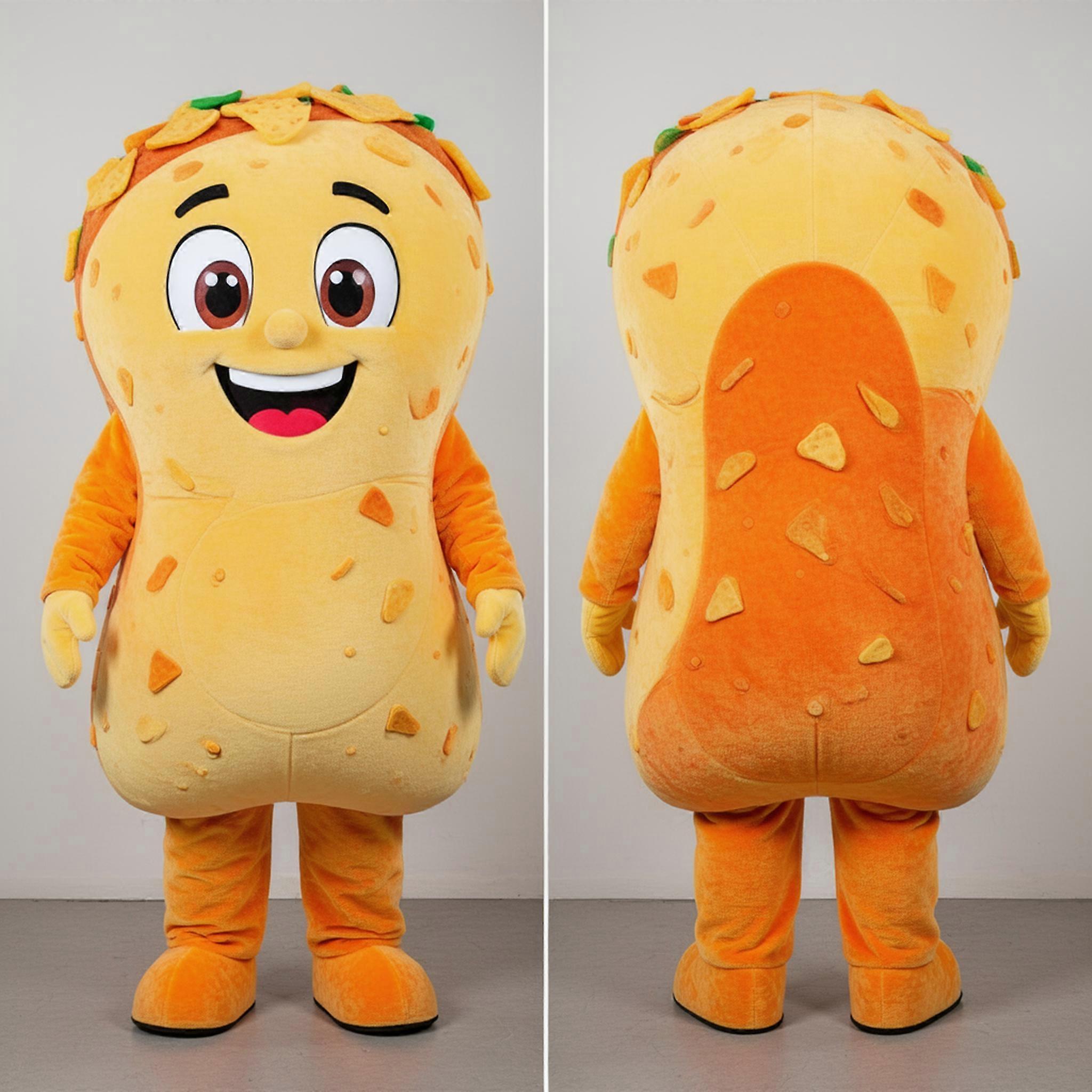 MASTICOT Creamy Rounded Nachos Mascot