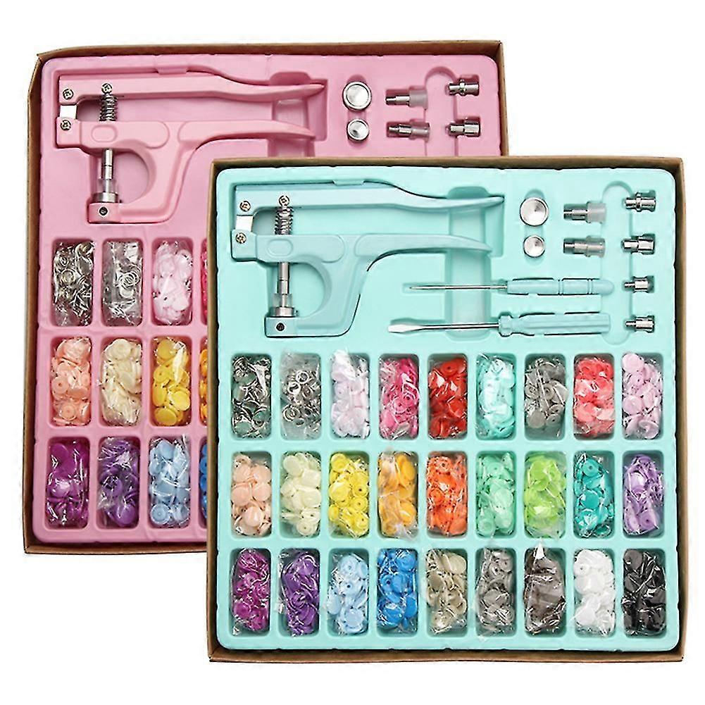 Four-button Button Color Button Set Wear-resistant Durable Button Press Pliers for Household