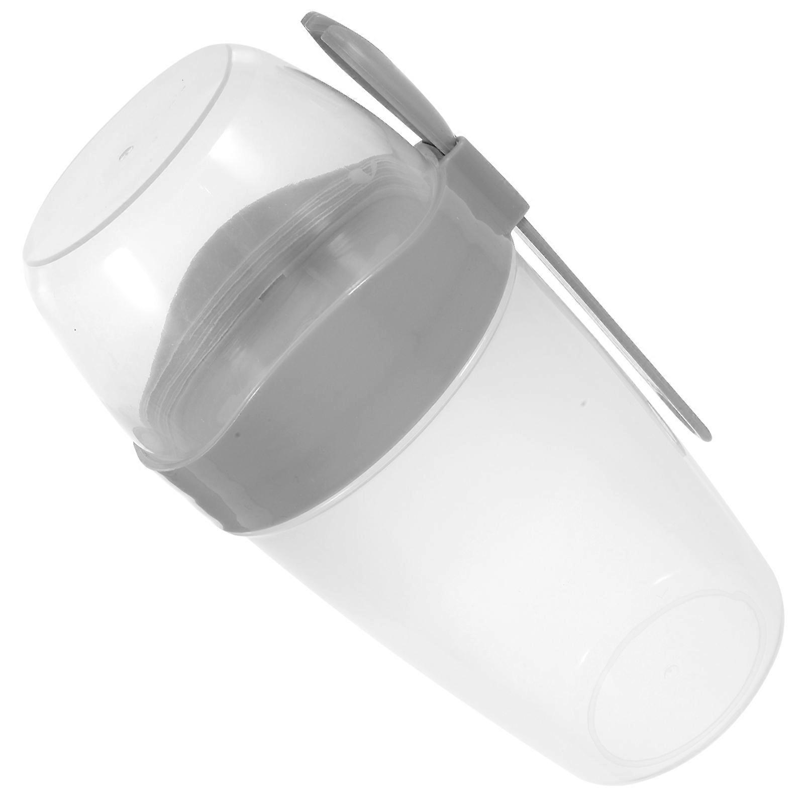 Portable Salad Cup Double Layer Salad Dressing Container for 1Set