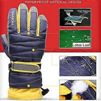 Winter Warm Mountain Snowboard Skihandschuhe Männer Frauen Cold Snow Skiing Fäustlinge Wasserdichtes Schneemobil