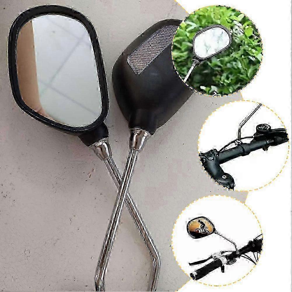 Adjustable Wing-Mount Bike Rearview Mirror
