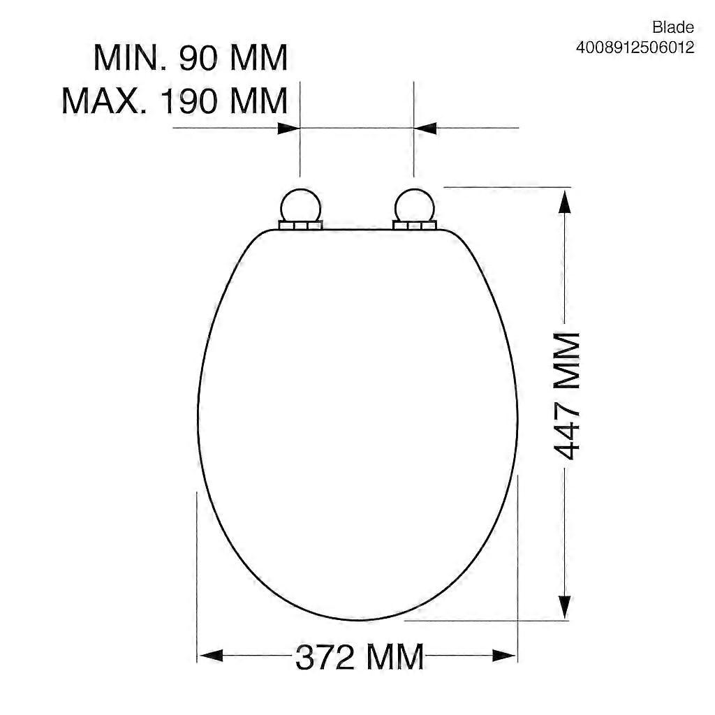 Tiger Toiletbril Blade wit