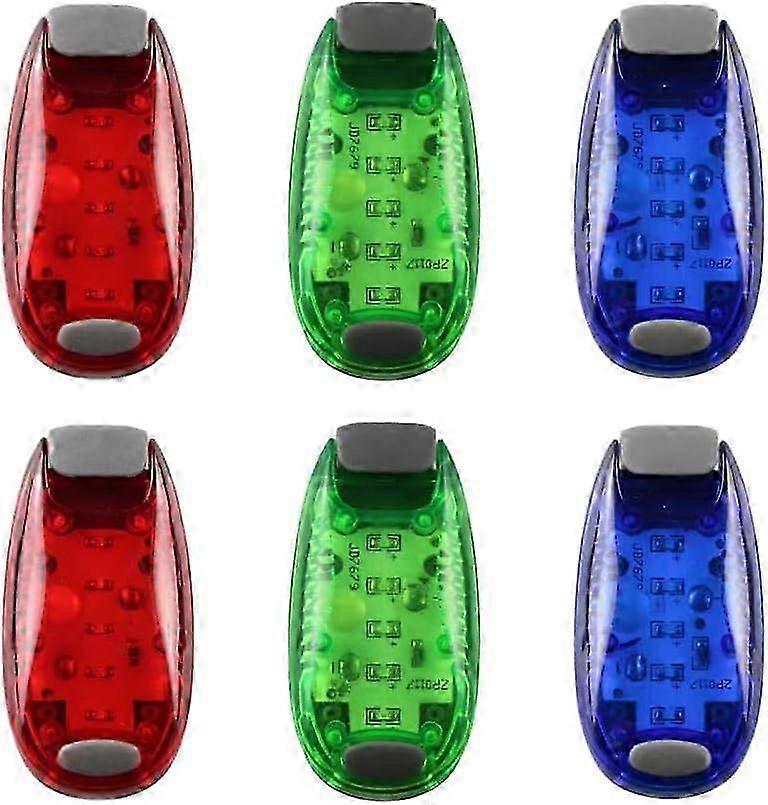 Red Green Blue Boat Light Set 6pcs