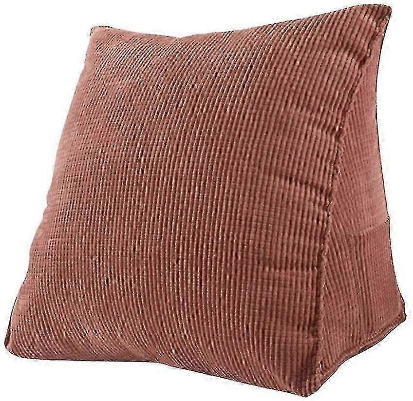 Back Triangle Pillow Sofa Office Chair Back Rest Cushion