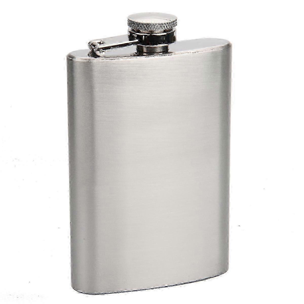 Stainless 4oz Narrow Wine Flask
