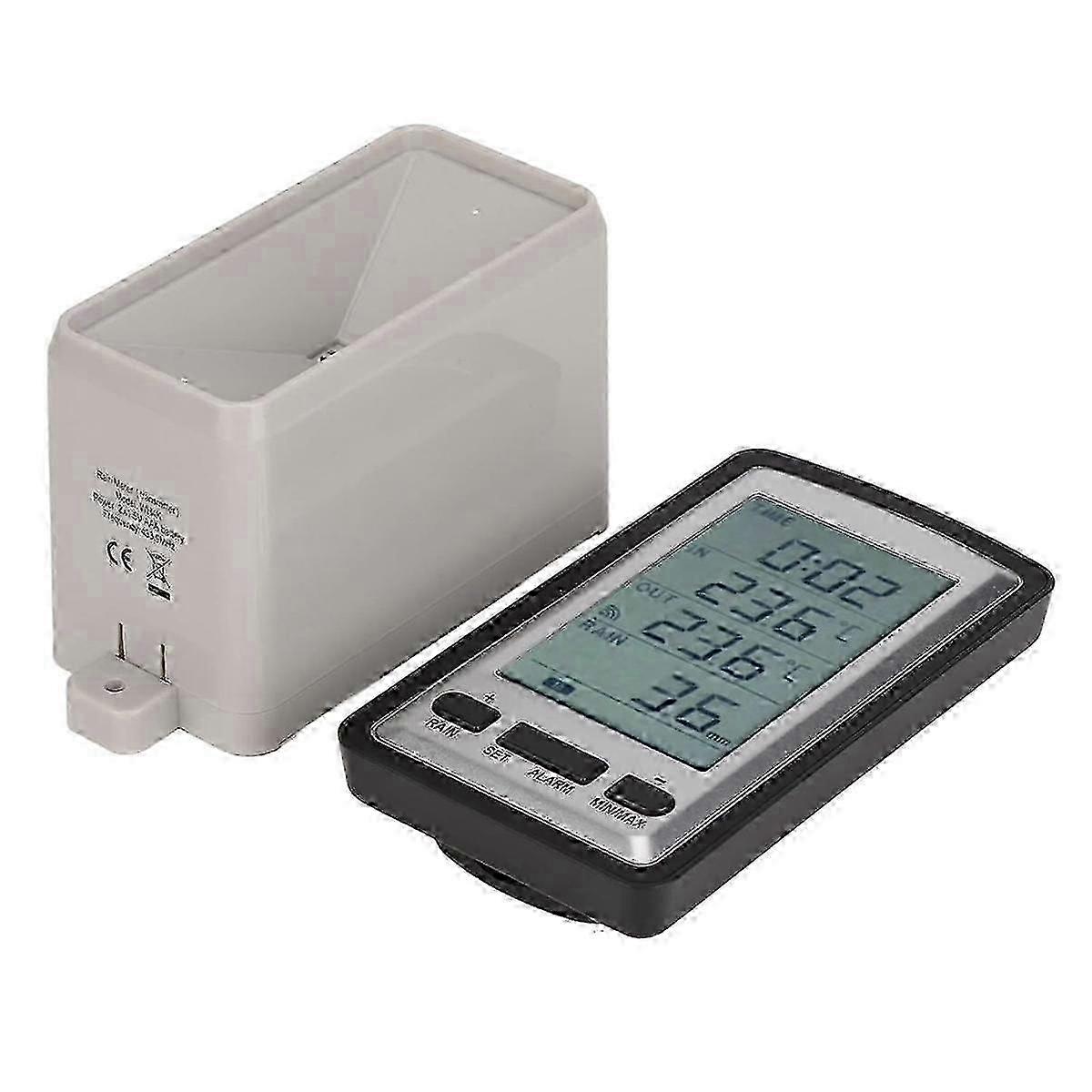 Outdoor Wireless Rain Sensor With Indoor Display