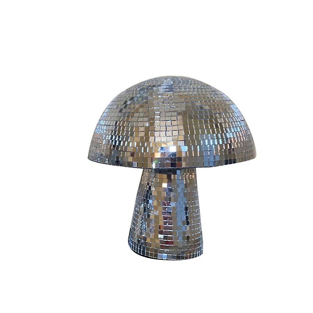Mushroom Disco Party Silver Decorations