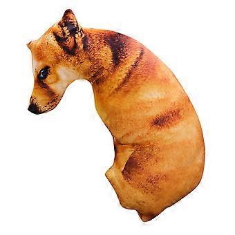 3D Dog Shaped Pillow Soft Plush Toy for Comfortable Dog PP Cotton