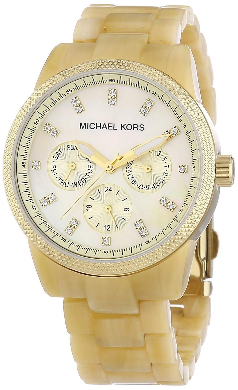 Mkors ritz Quartz Analog Woman Watch with MK5039 Plastic Bracelet