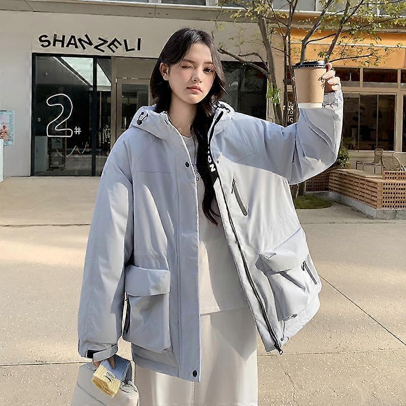 Women's Loose Hooded Jacket