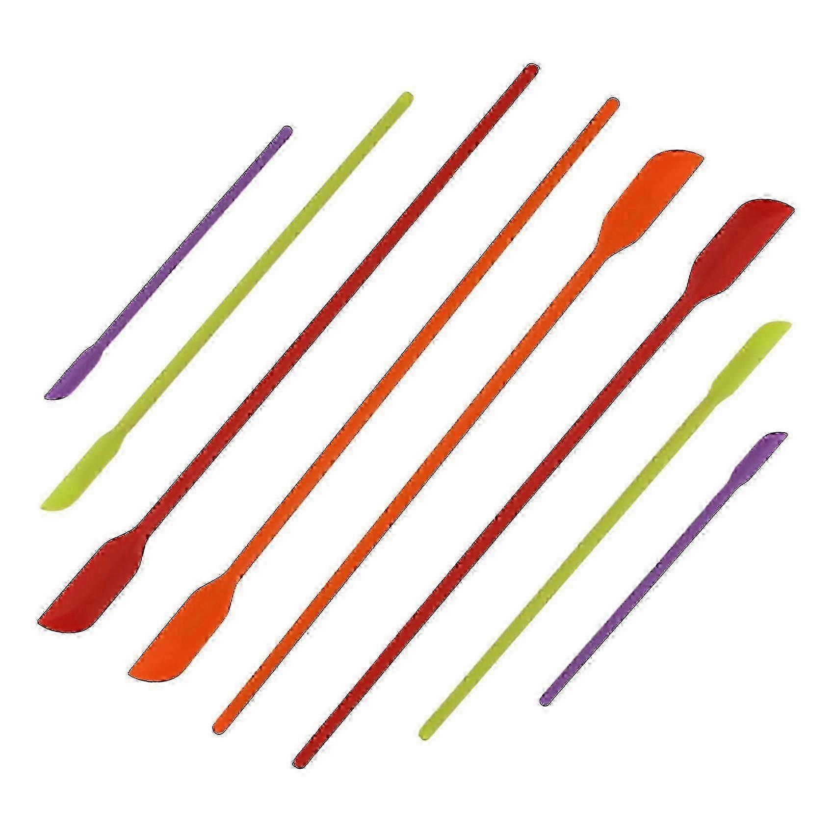 8 Pack Mini Silicone Spatulas, for Kitchen Baking Cooking