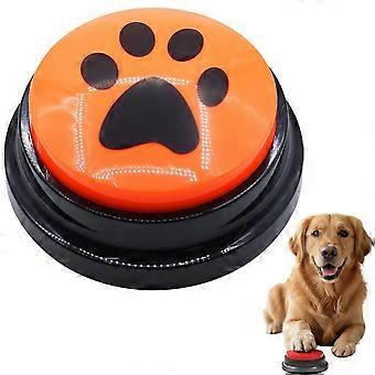 Dog Communication Buttons with Nonslip Mat Record Playback Funny Gift for Talking Pet Talk Button Training Ringing Voices Cl