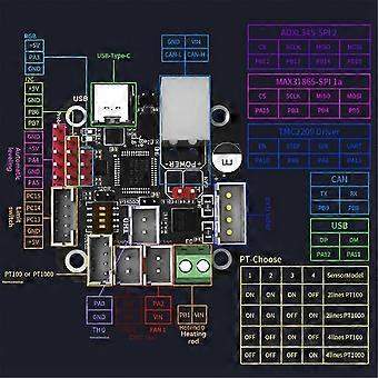 Extruder Breakout Board Support Canbus ohne MAX31865 für Ender3 3D Drucker Mainboard Klipper Expa