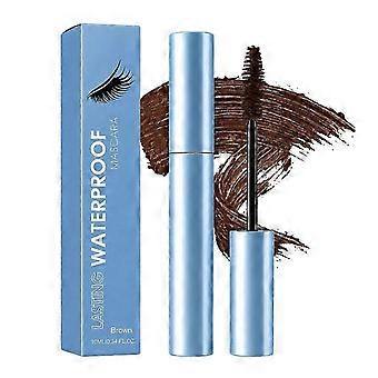 Curling Waterproof Brown Mascara, Waterproof Long-Lasting Curl, Defines Each Lash, Gentle Mascara