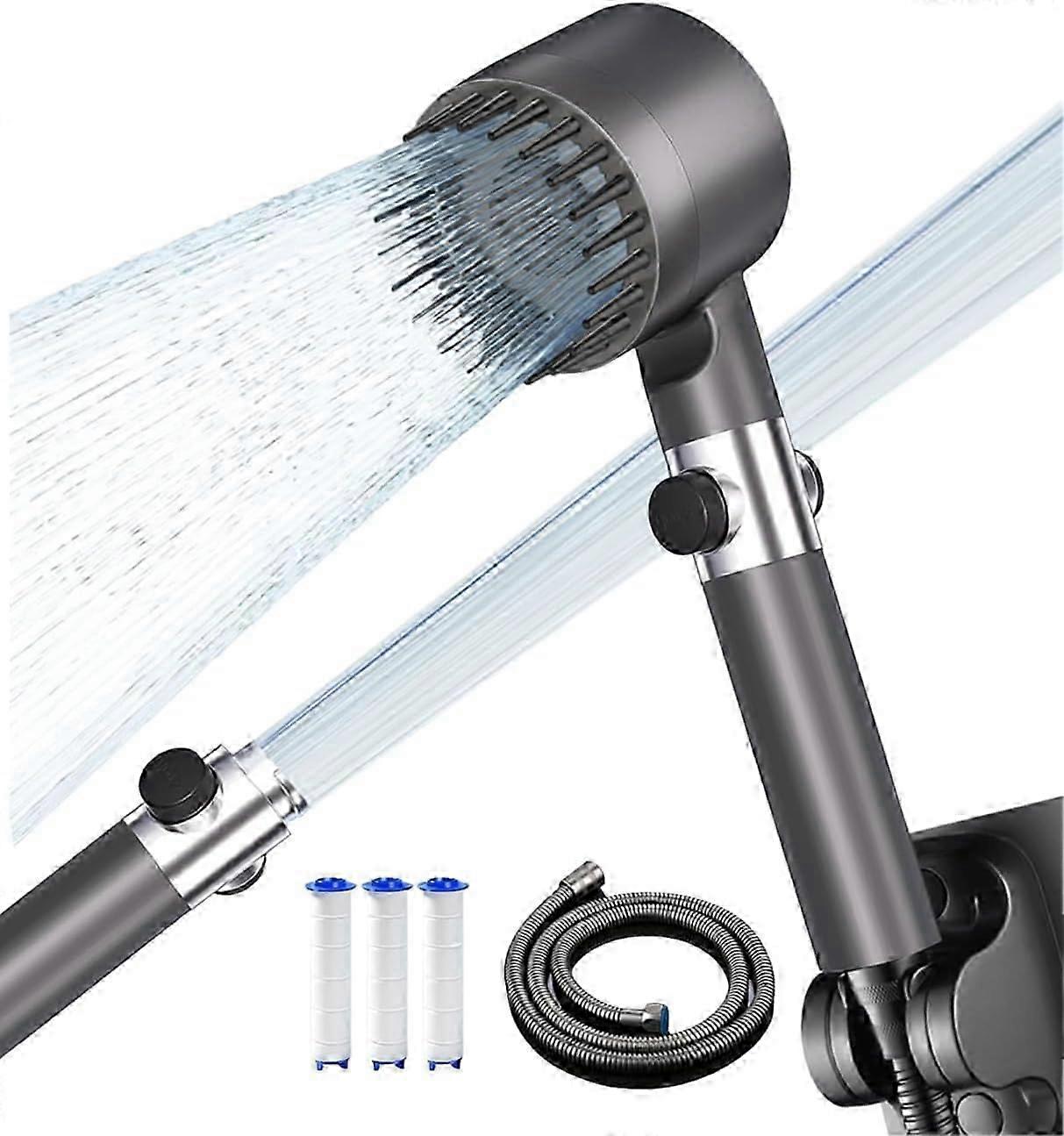 Filtered High Pressure Handheld Shower
