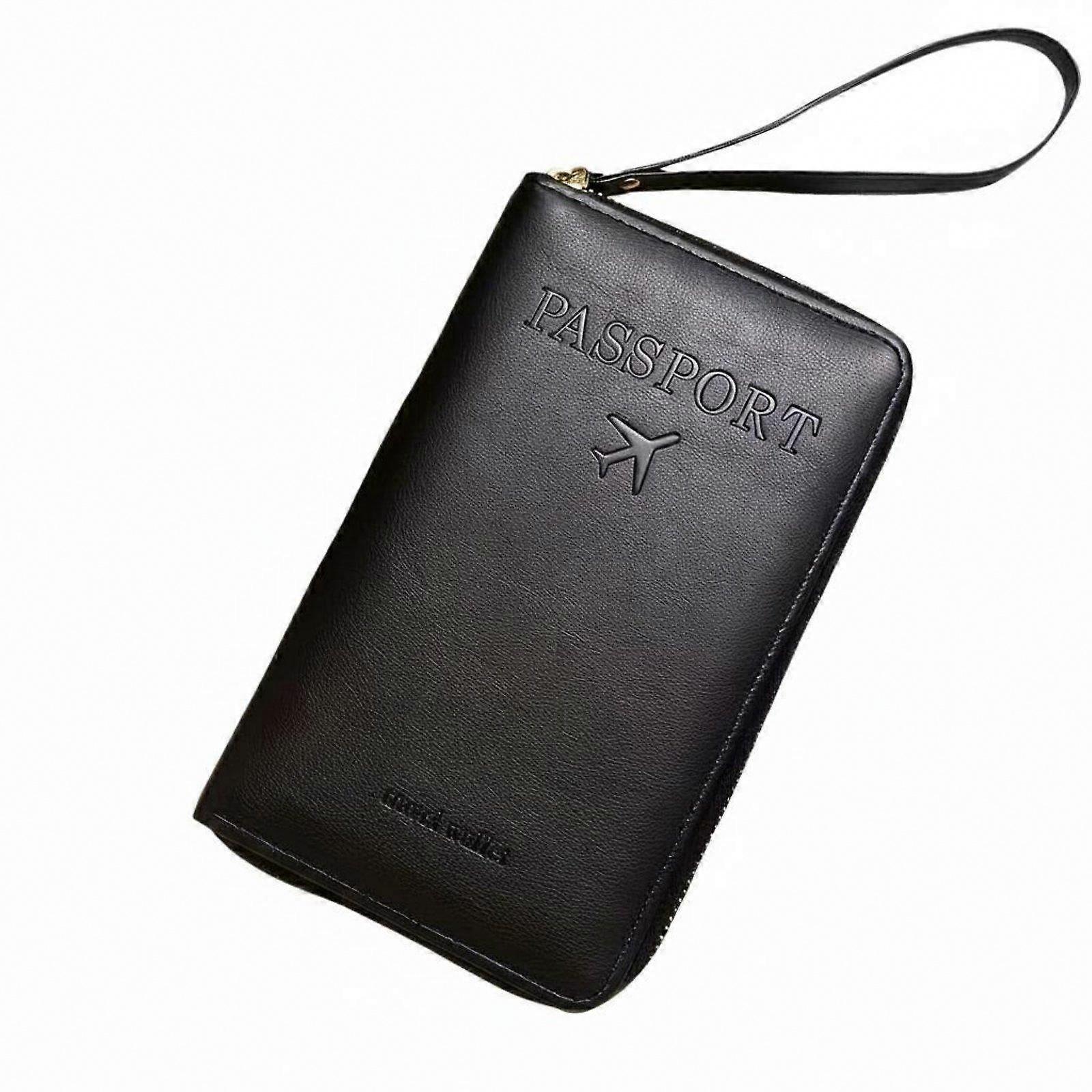Electronic Blocking Travel Document Holder, Multi-Functional Case for Travel Documents