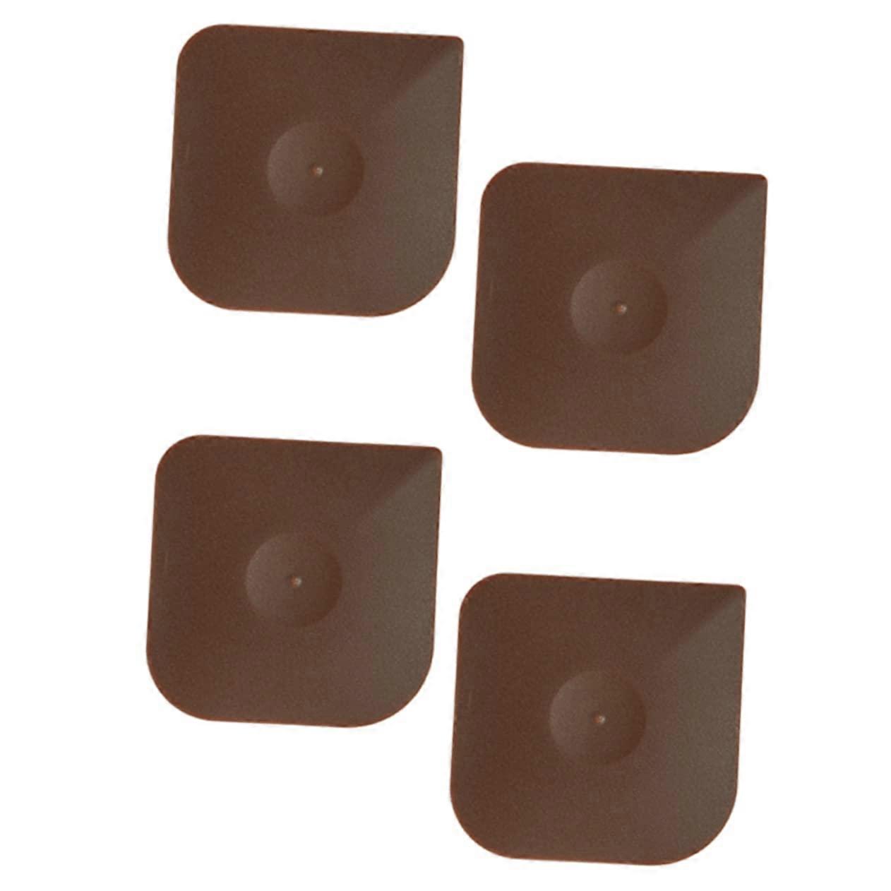 4pcs NonScratch Cake Scraper Set Polycarbonate Pan Scraper Tools for Baking and Cleaning