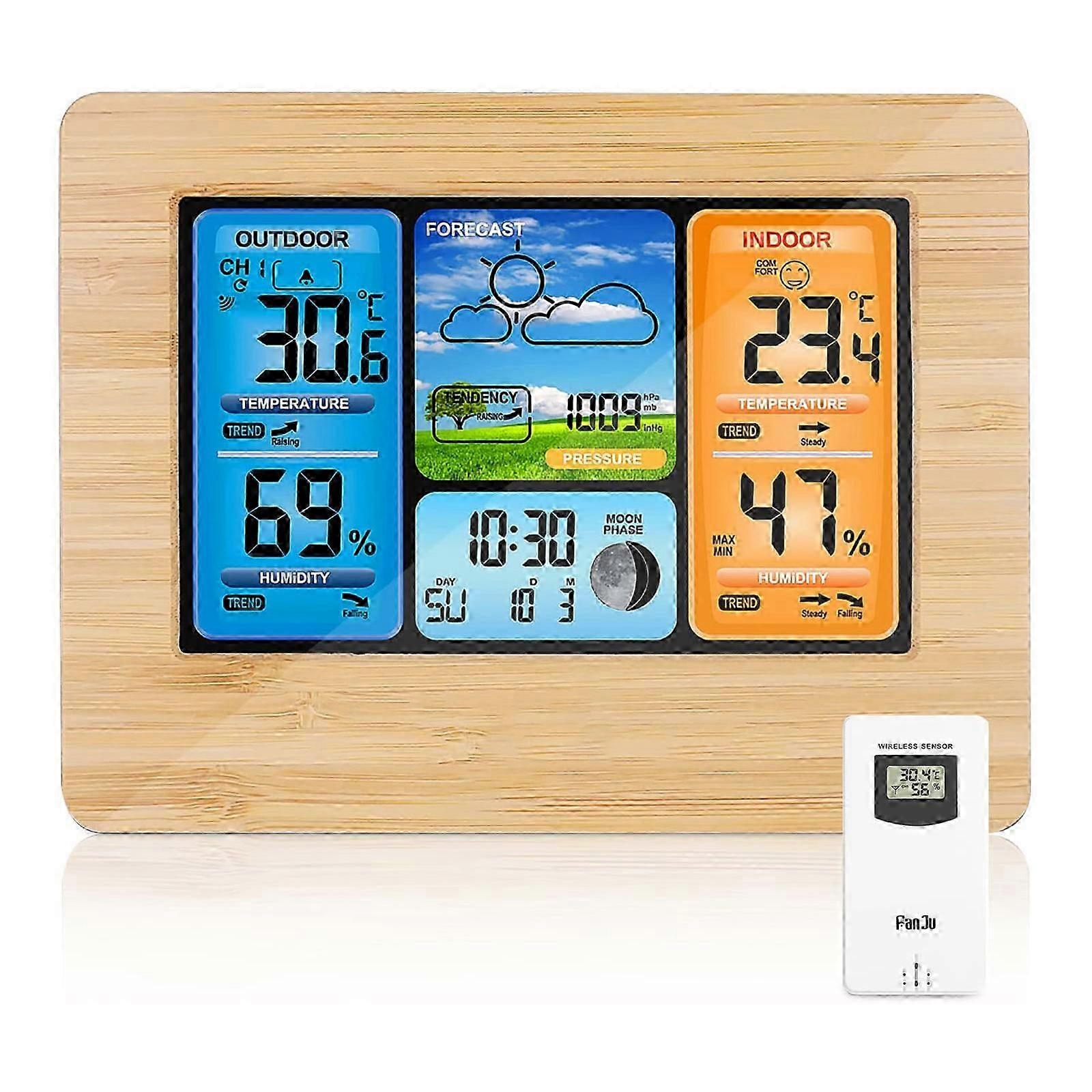 Indoor Outdoor Wireless Weather Station