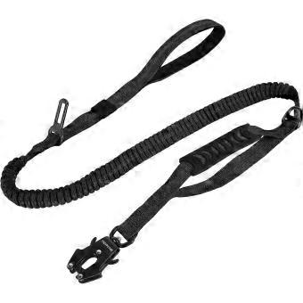 Shock-Absorbing Dual-Handle Dog Leash