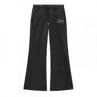 Guess Womens/Ladies Velour Flared Tracksuit Bottoms