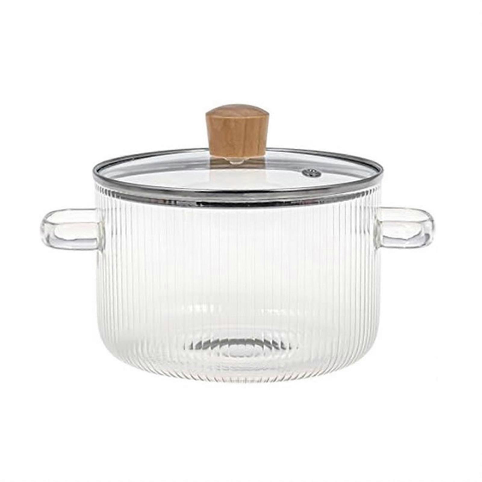 Thickened Borosilicate Glass Pot