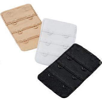 Women's Bra Extender, 2-Hook Adjustable Bra Band for Women, Comfortable Fit, 3/4-inch