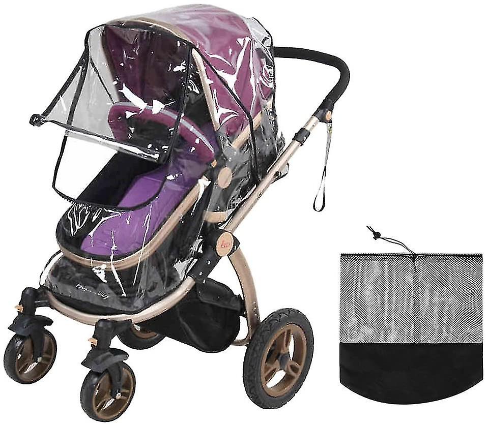 Universal Waterproof Stroller Cover Rain And Wind Protection For Stroller Rain