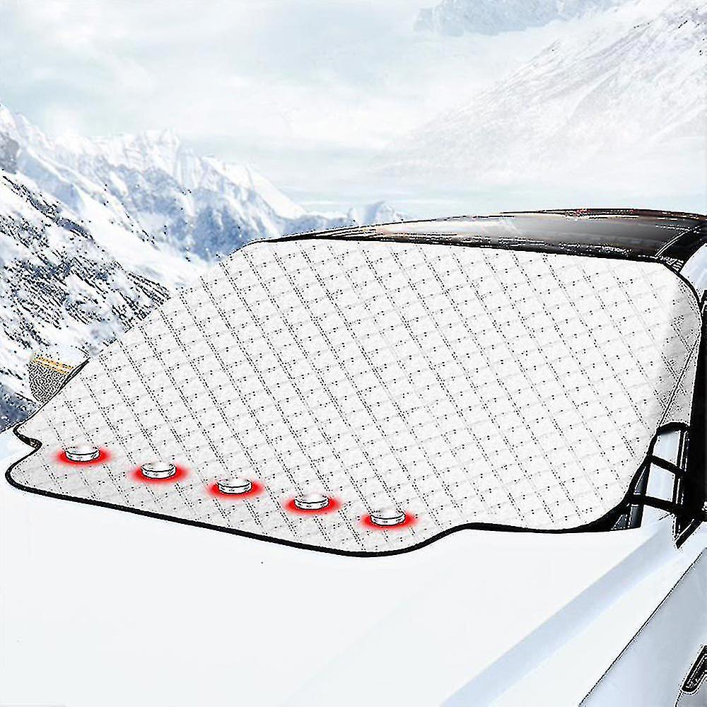 Winter Car Windshield Snow Cover Multi Purpose Auto Sun Shade Front Windscreen
