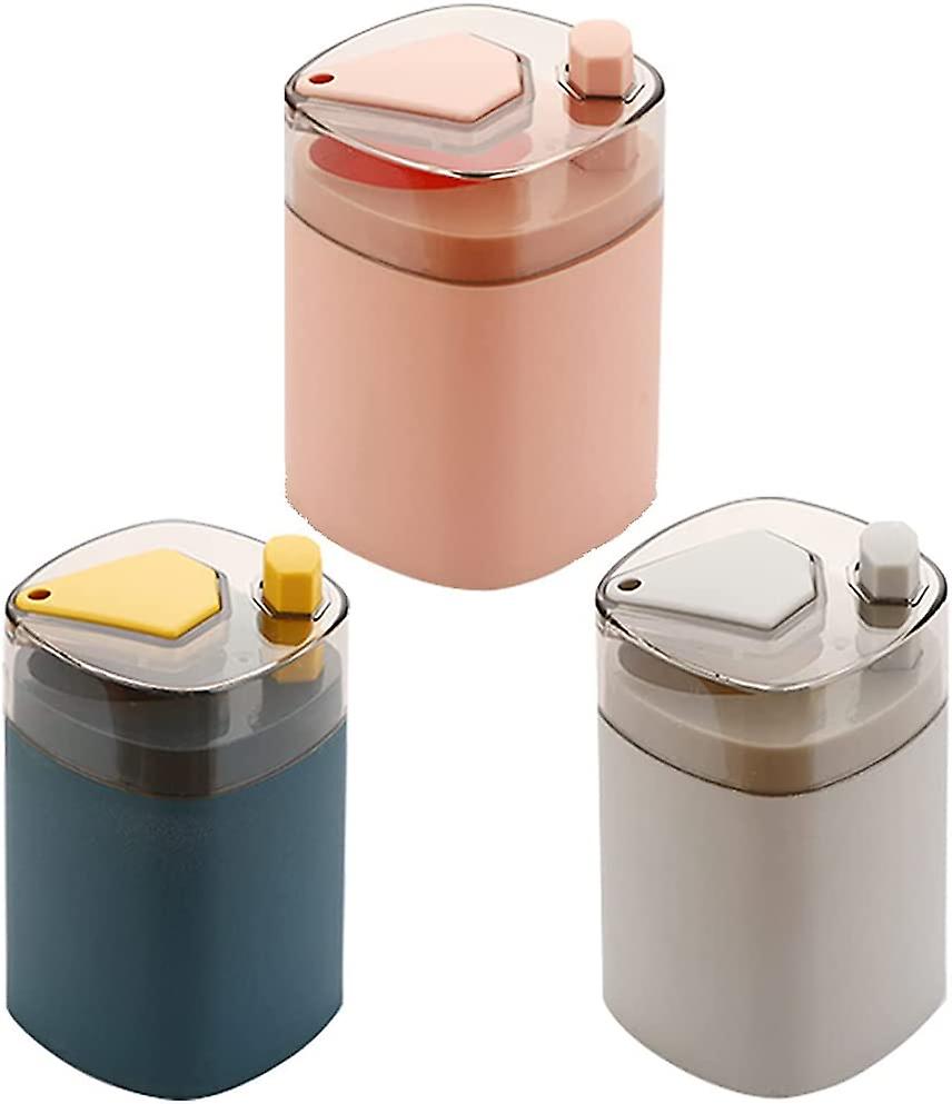 3pcs Toothpick Dispenser,Automatic Toothpick Holder,Creative Toothpick Box,Portable Plastic