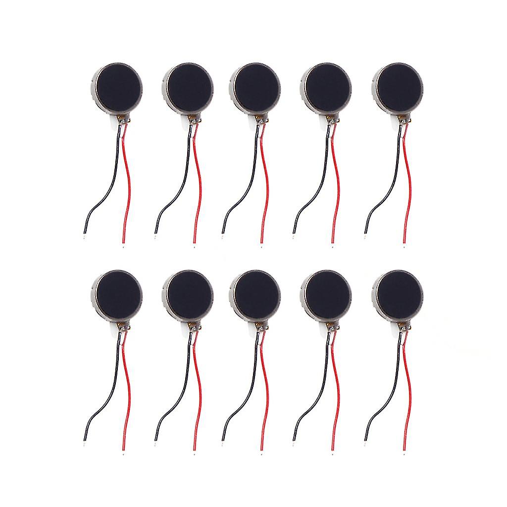 10x3mm Mini Vibration Motors Compatible With Dc 3v 10000rpm Compatible With Mobile Cell Phone Pager