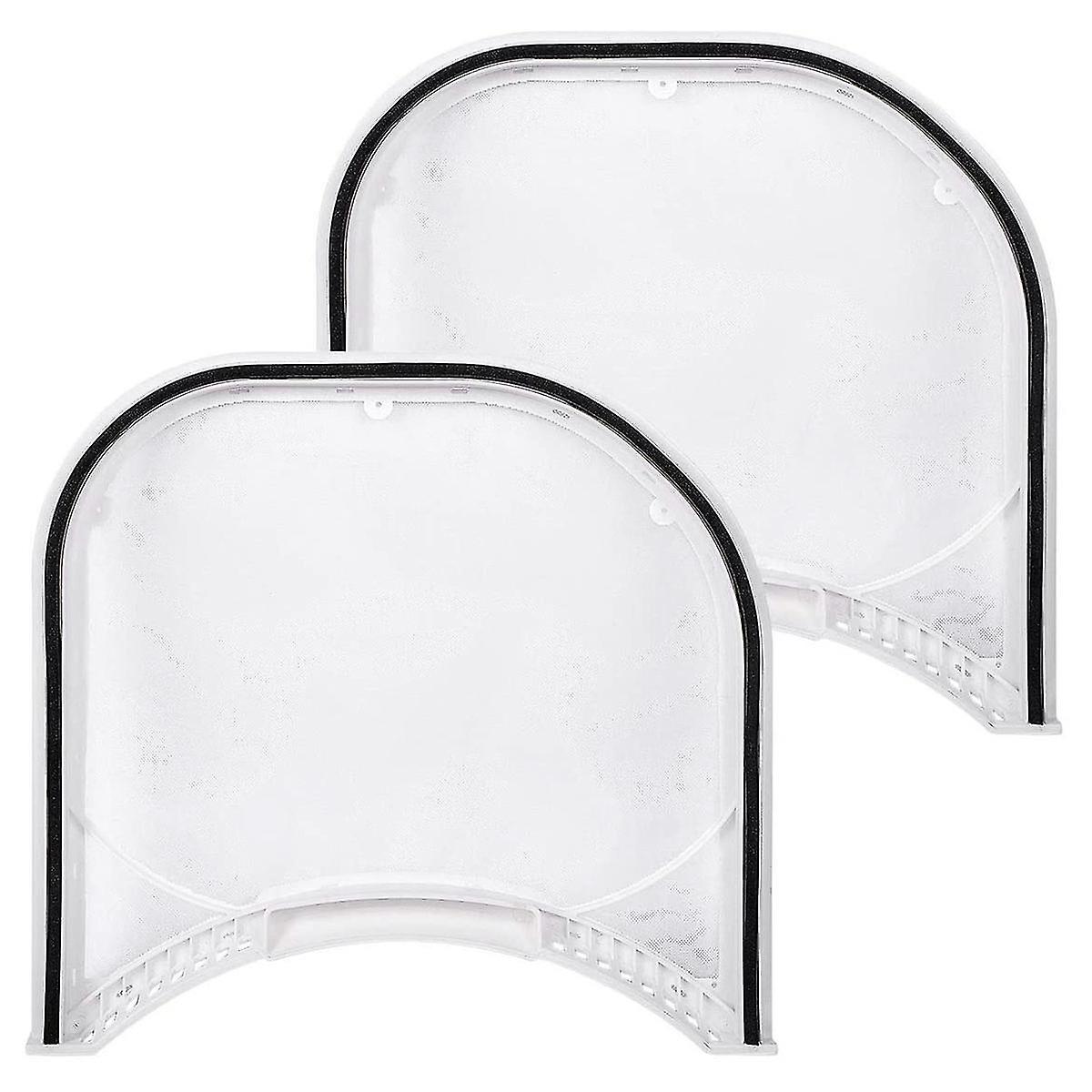 2 Pack Of Dryer Lint Screen With Felt Rim For 5231el1003b Dle2512w Dle2514w