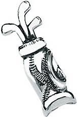 David Van Hagen Golf Bag Rhodium Tie Tacs - Silver