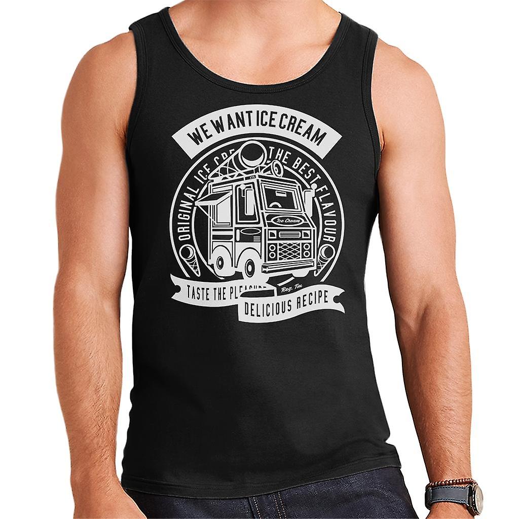 Vi ønsker iskrem menns Vest