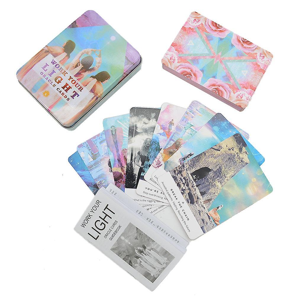 Tarot cards-Oracle cards-Mysterious Tarot-The role of light in the iron box tarot