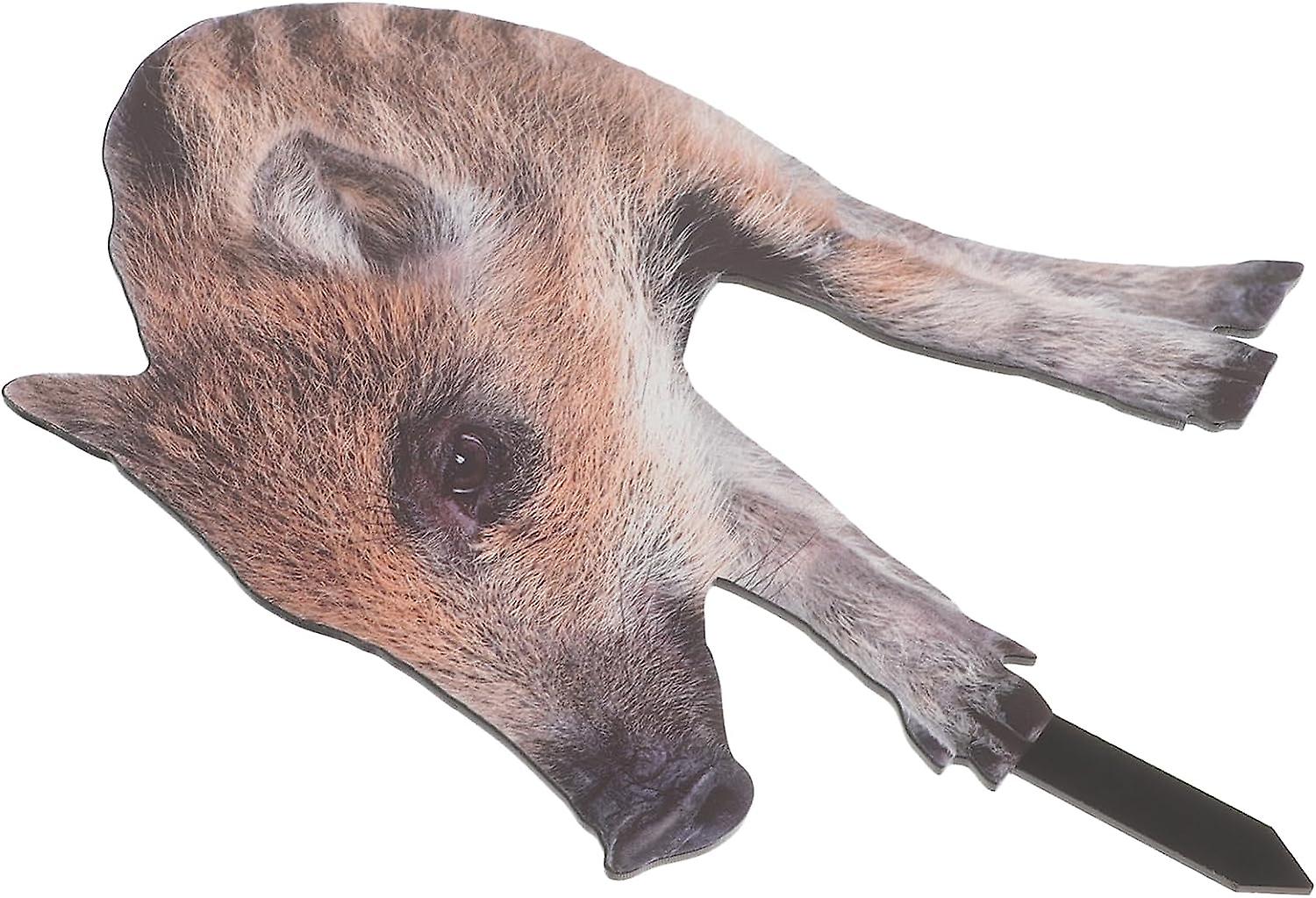 Outdoor Decoration Ground Plug Insert Card Decorate Double Sided Acrylic