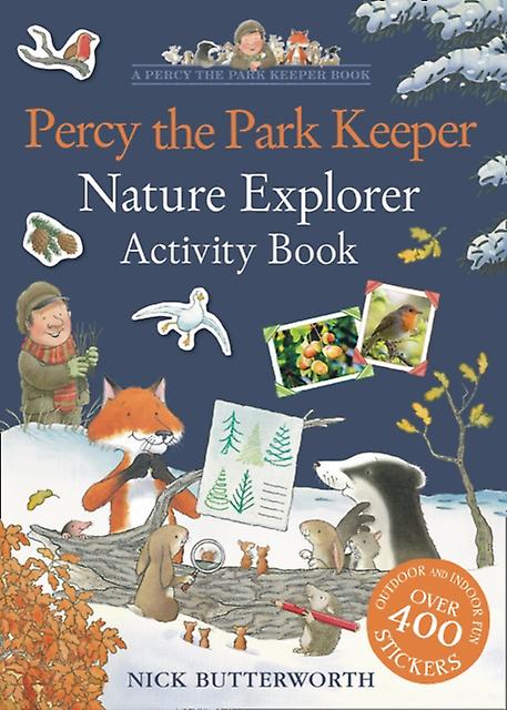 Percy The Park Keeper Nature Explorer Activity Book by Nick Butterworth Paperback Book