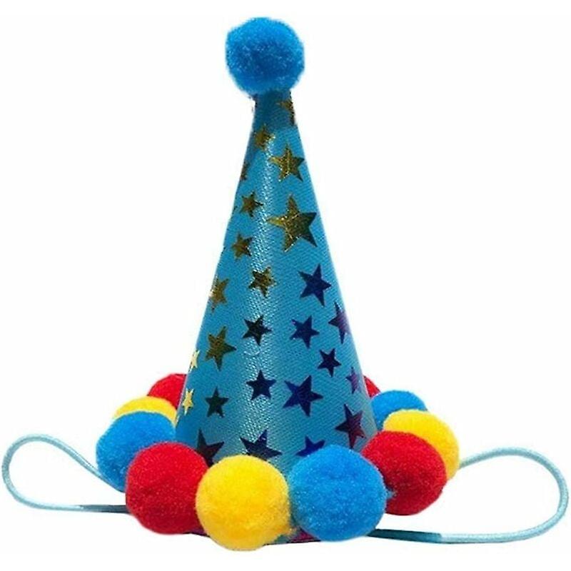 Blue Party Dog Hat, Christmas Hat