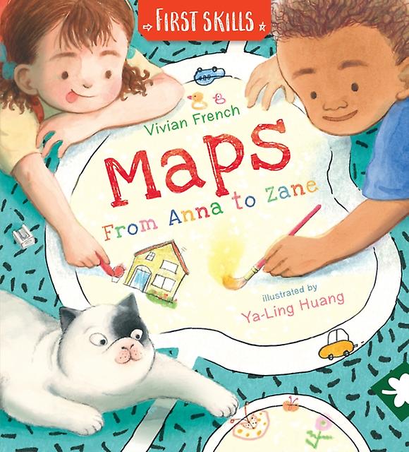 Maps From Anna To Zane First Skills by Vivian French Hardback Book