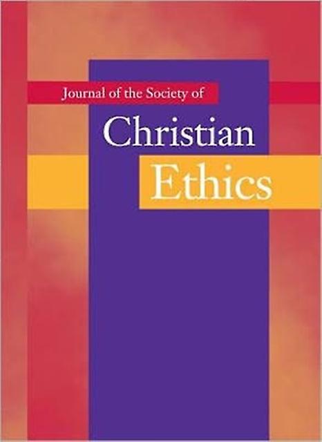 Journal Of The Society Of Christian Ethics Paperback