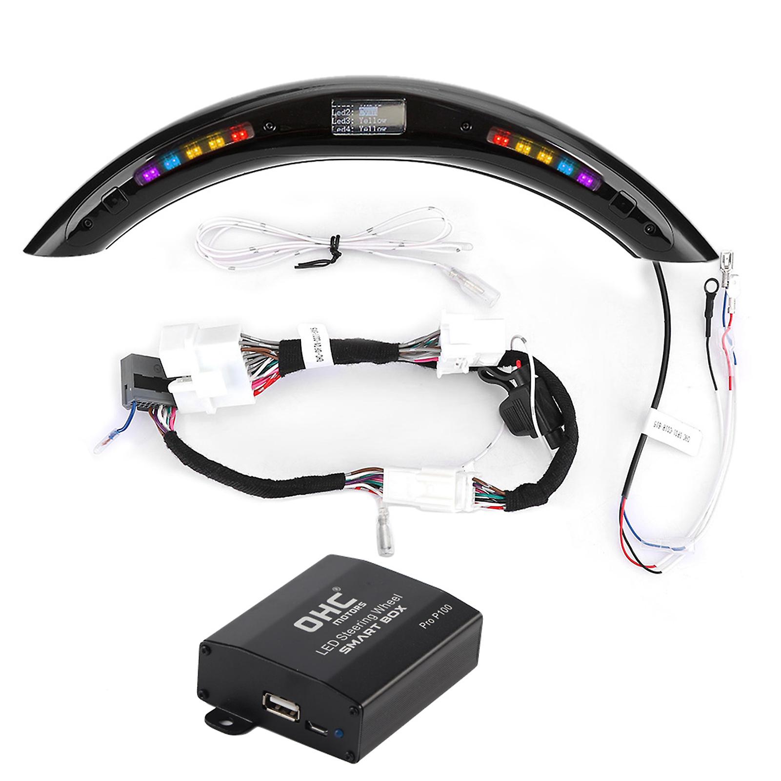 LED Display with Intellignet Module Kit Universal Accessory for LED Performance Steering Wheel
