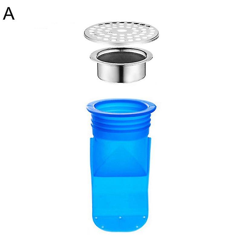Silicone Core Kitchen Bathroom Pipe Sewer Pest Control Floor Drain Strainer Tool Jikaix