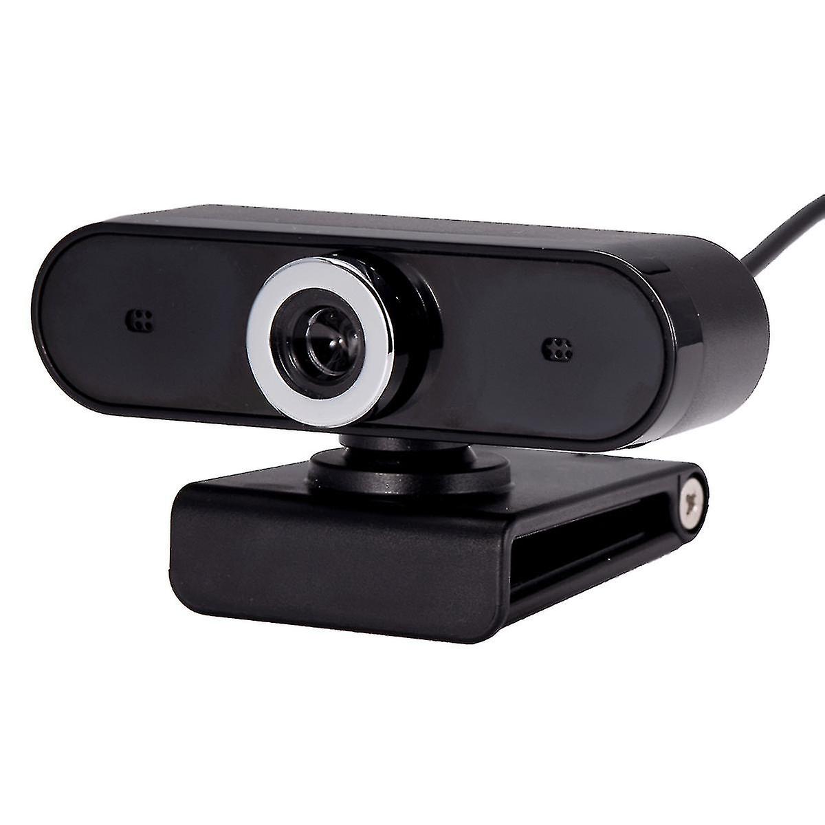 Digital External Webcam Camera Built-in Microphone Cameras Noise Reduction 360degree Rotation