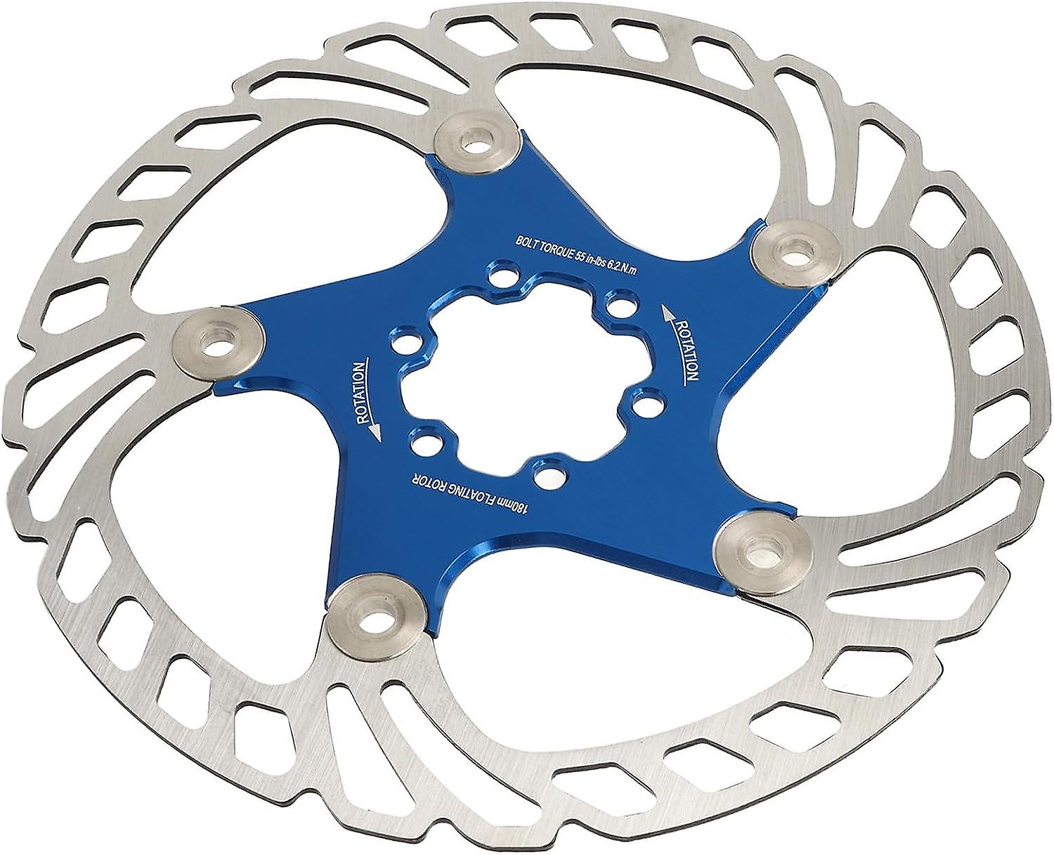 Bicycle Floating Disc Brake Rotor, Easy To Install Corrosion Resistance Lightweight Bicycle Disc Brake Rotor 6 For Replacement