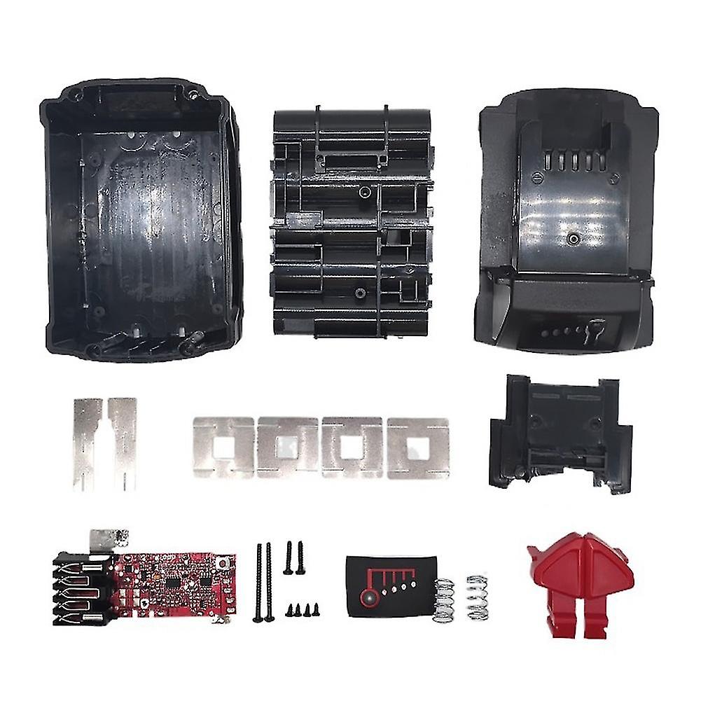 Battery Case+pcb Charging Circuit Board For 10 Core 18v 18650 Kit -ion Battery Case Protective Boar